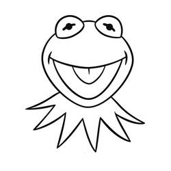 着色页: The Muppets (卡通和动画节目) #210107 - 免费可打印着色页