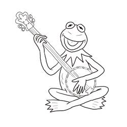 着色页: The Muppets (卡通和动画节目) #210118 - 免费可打印着色页