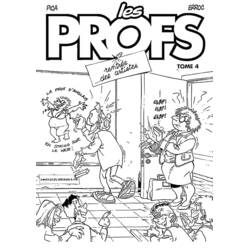 着色页: The Teachers (卡通和动画节目) #213680 - 免费可打印着色页