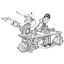 着色页: The Teachers (卡通和动画节目) #213682 - 免费可打印着色页