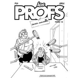 着色页: The Teachers (卡通和动画节目) #213686 - 免费可打印着色页