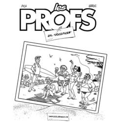 着色页: The Teachers (卡通和动画节目) #213689 - 免费可打印着色页