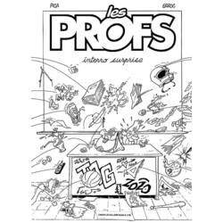 着色页: The Teachers (卡通和动画节目) #213690 - 免费可打印着色页