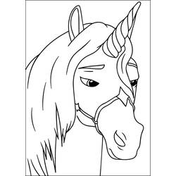 着色页: The Unicorn School (卡通和动画节目) #219407 - 免费可打印着色页