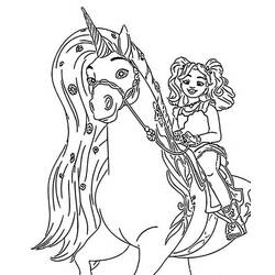 着色页: The Unicorn School (卡通和动画节目) #219420 - 免费可打印着色页