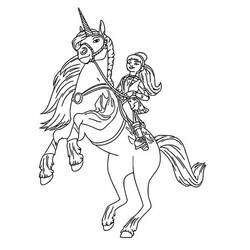 着色页: The Unicorn School (卡通和动画节目) #219423 - 免费可打印着色页