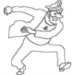 着色页: Tintin (卡通和动画节目) #25772 - 免费可打印着色页