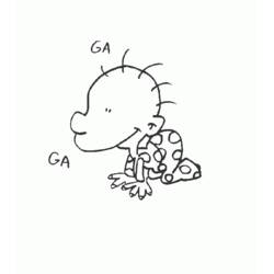 着色页: Titeuf (卡通和动画节目) #33856 - 免费可打印着色页