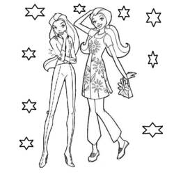 着色页: Totally Spies (卡通和动画节目) #29053 - 免费可打印着色页
