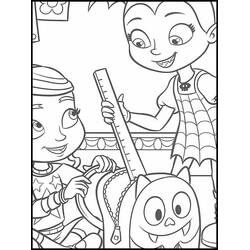 着色页: Vampirina (卡通和动画节目) #198561 - 免费可打印着色页