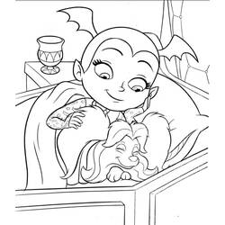着色页: Vampirina (卡通和动画节目) #198569 - 免费可打印着色页