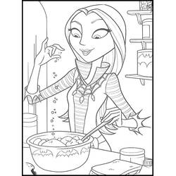 着色页: Vampirina (卡通和动画节目) #198575 - 免费可打印着色页