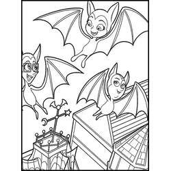 着色页: Vampirina (卡通和动画节目) #198577 - 免费可打印着色页