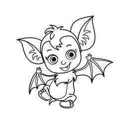 着色页: Vampirina (卡通和动画节目) #198588 - 免费可打印着色页