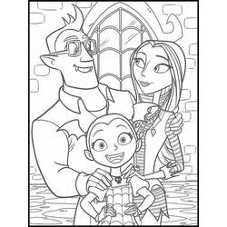 着色页: Vampirina (卡通和动画节目) #198593 - 免费可打印着色页