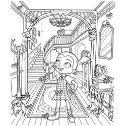 着色页: Vampirina (卡通和动画节目) #198600 - 免费可打印着色页