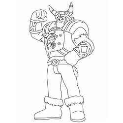 着色页: Zak Storm (卡通和动画节目) #179354 - 免费可打印着色页