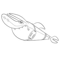 着色页: Zig和Sharko (卡通和动画节目) #182415 - 免费可打印着色页