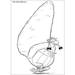 着色页: Asterix 和 Obelix (动画片) #24395 - 免费可打印着色页
