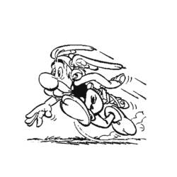 着色页: Asterix 和 Obelix (动画片) #24404 - 免费可打印着色页