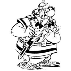 着色页: Asterix 和 Obelix (动画片) #24415 - 免费可打印着色页