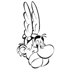 着色页: Asterix 和 Obelix (动画片) #24422 - 免费可打印着色页