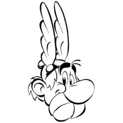 着色页: Asterix 和 Obelix (动画片) #24431 - 免费可打印着色页