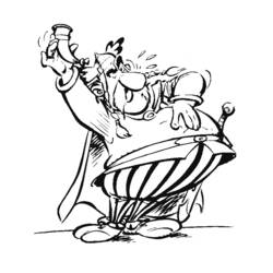 着色页: Asterix 和 Obelix (动画片) #24441 - 免费可打印着色页