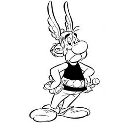 着色页: Asterix 和 Obelix (动画片) #24451 - 免费可打印着色页