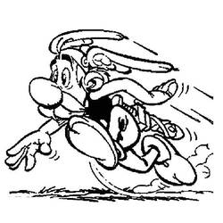 着色页: Asterix 和 Obelix (动画片) #24464 - 免费可打印着色页