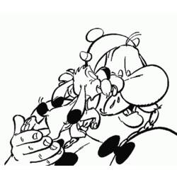 着色页: Asterix 和 Obelix (动画片) #24489 - 免费可打印着色页