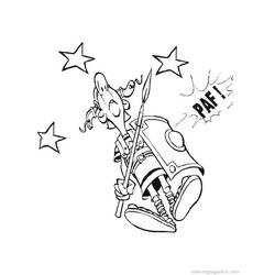 着色页: Asterix 和 Obelix (动画片) #24506 - 免费可打印着色页