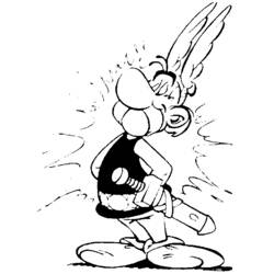 着色页: Asterix 和 Obelix (动画片) #24518 - 免费可打印着色页