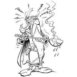 着色页: Asterix 和 Obelix (动画片) #24541 - 免费可打印着色页