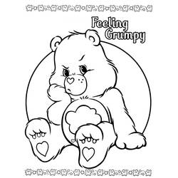 着色页: 护理熊 / Calinours (动画片) #37140 - 免费可打印着色页