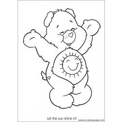着色页: 护理熊 / Calinours (动画片) #37151 - 免费可打印着色页