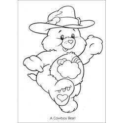 着色页: 护理熊 / Calinours (动画片) #37156 - 免费可打印着色页