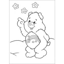 着色页: 护理熊 / Calinours (动画片) #37174 - 免费可打印着色页