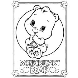着色页: 护理熊 / Calinours (动画片) #37186 - 免费可打印着色页
