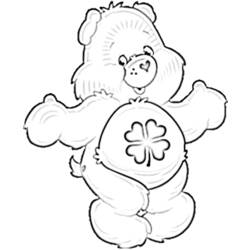 着色页: 护理熊 / Calinours (动画片) #37200 - 免费可打印着色页