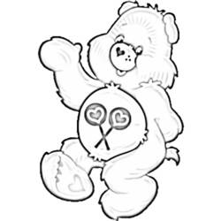 着色页: 护理熊 / Calinours (动画片) #37213 - 免费可打印着色页