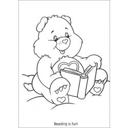 着色页: 护理熊 / Calinours (动画片) #37261 - 免费可打印着色页