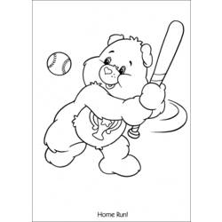 着色页: 护理熊 / Calinours (动画片) #37294 - 免费可打印着色页
