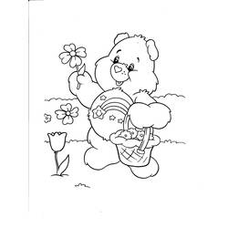 着色页: 护理熊 / Calinours (动画片) #37404 - 免费可打印着色页