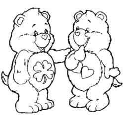 着色页: 护理熊 / Calinours (动画片) #37472 - 免费可打印着色页