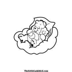 着色页: 护理熊 / Calinours (动画片) #37507 - 免费可打印着色页