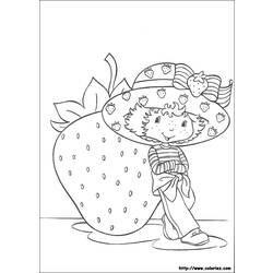 着色页: 草莓夏洛特 / 草莓 (动画片) #35571 - 免费可打印着色页