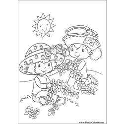 着色页: 草莓夏洛特 / 草莓 (动画片) #35607 - 免费可打印着色页