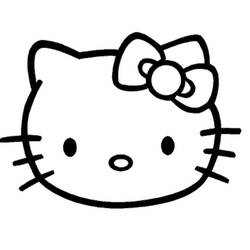 着色页: 凯蒂猫 (动画片) #36756 - 免费可打印着色页
