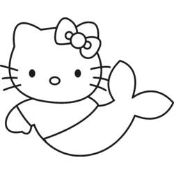 着色页: 凯蒂猫 (动画片) #36775 - 免费可打印着色页